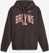 Nike Men's Nike Brown Cleveland Browns Expect Victory Club Fleece Pullover Hoodie