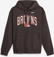 Nike Men's Nike Brown Cleveland Browns Expect Victory Club Fleece Pullover Hoodie