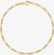 YOJ Slim Figaro Bracelet in Gold