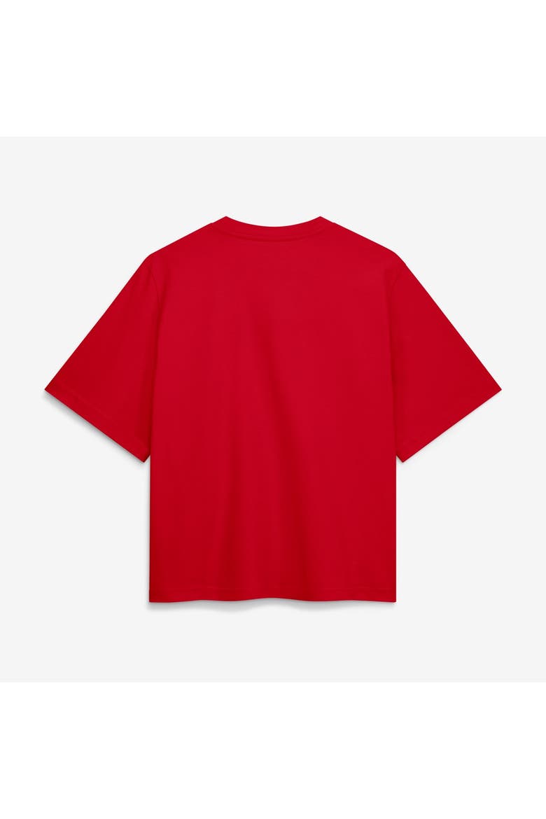 Women's Nike  Scarlet Ohio State Buckeyes Arch Logo Boxy T-Shirt, Alternate, color, Scarlet