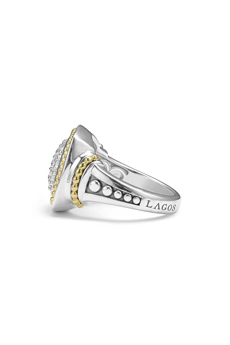 Rittenhouse Diamond Pavé Ring, Alternate, color, SILVER