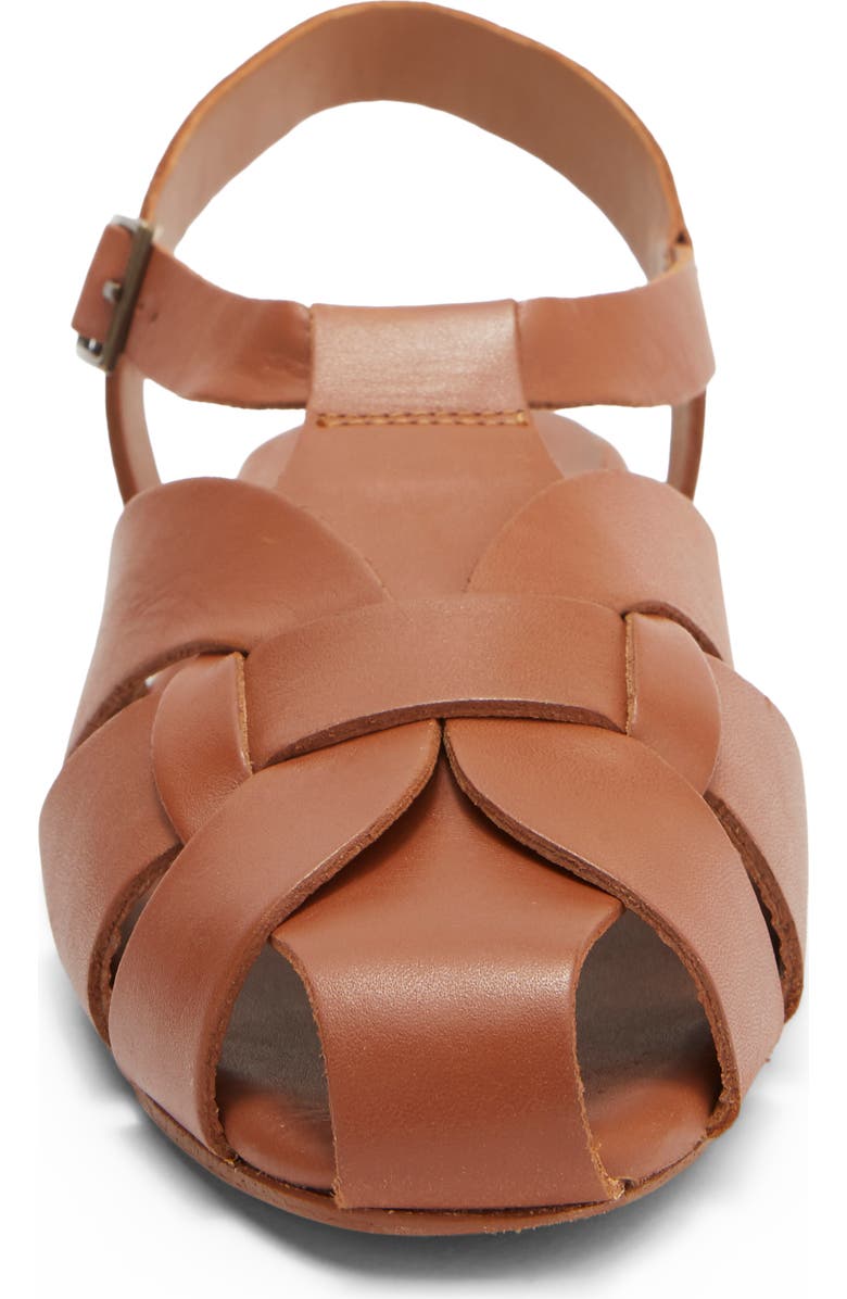 Jeffrey Campbell Spinz Fisherman Sandal, Alternate, color, Tan
