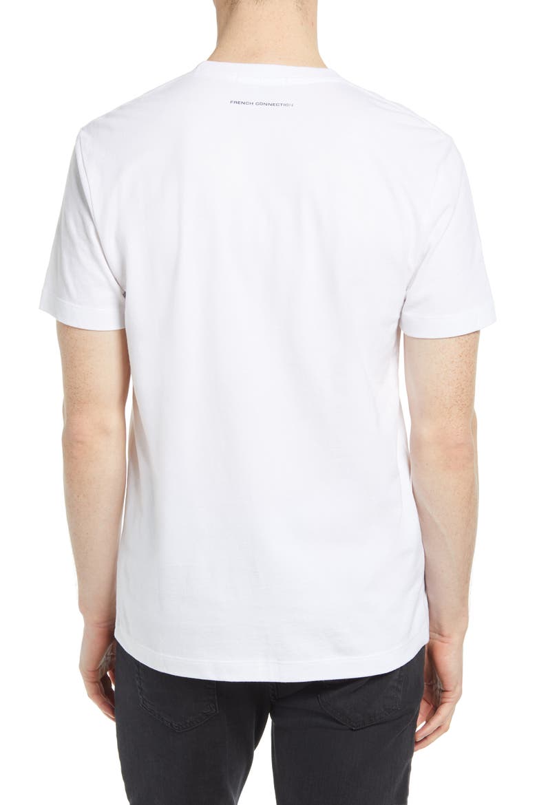 Men's Pixel Motorbike Embroidered T-Shirt, Alternate, color, LINEN WHITE