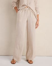 Haven Well Within Everweave Linen Stripe Relaxed Pants