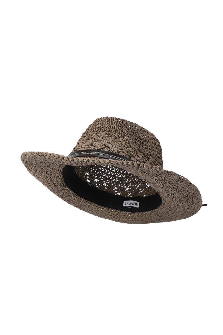 Lakota Women's Western Straw Hat, Alternate, color, Ash