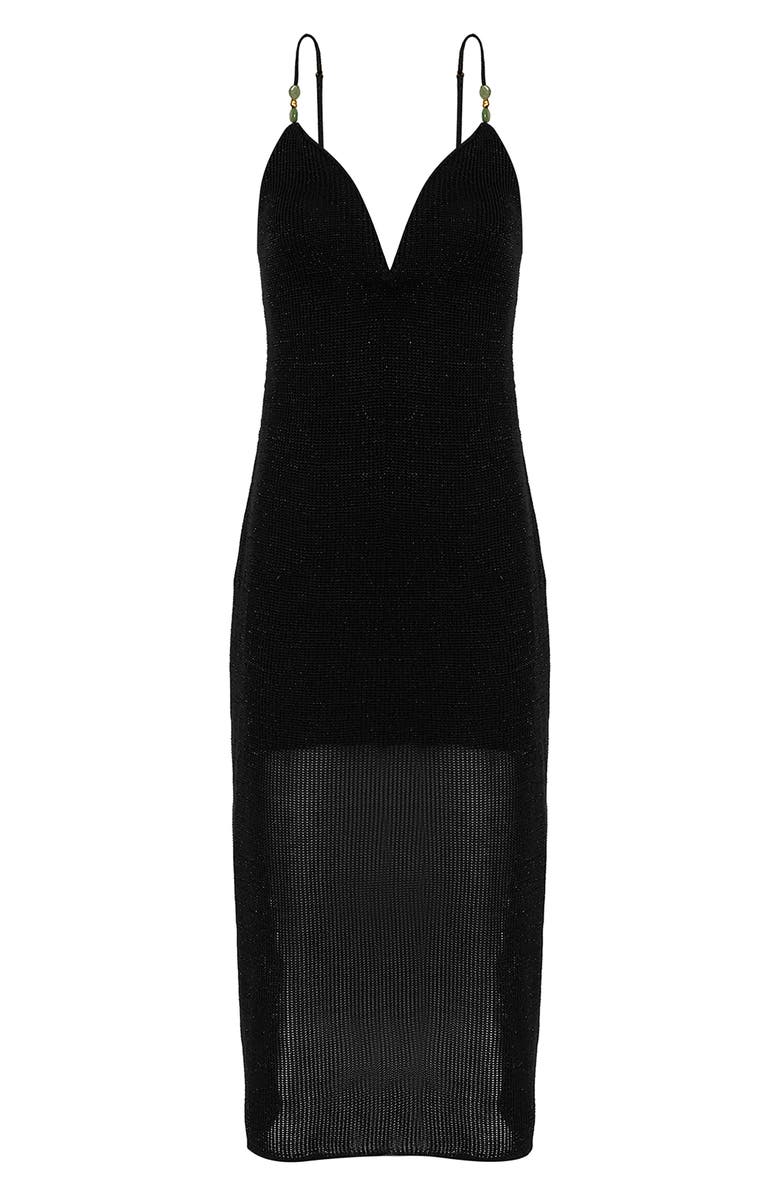 ViX Paula Hermanny Knit Midi Dress, Alternate, color, 