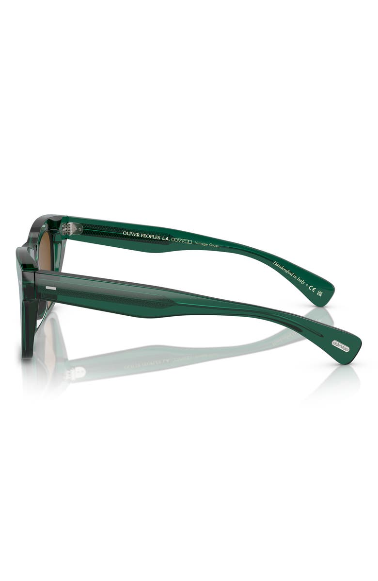 Oliver Peoples Ms. Oliver 51mm Square Sunglasses, Alternate, color, Teal