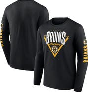 FANATICS Men's Fanatics Black Boston Bruins Headline Long Sleeve T-Shirt