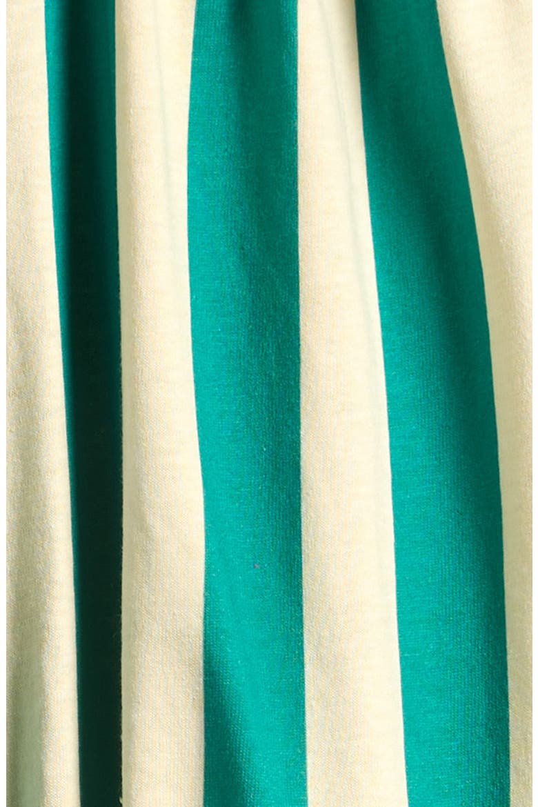 Kids' Carousel Striped Cotton Pants, Alternate, color, GREEN