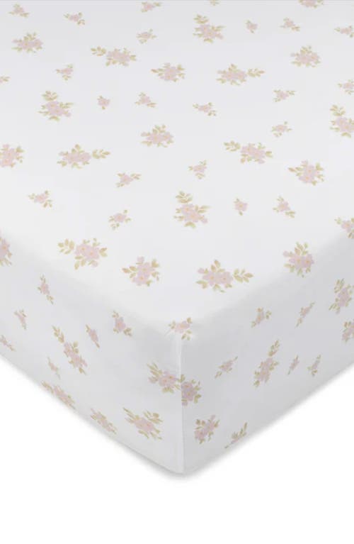 Domani Home Cotton Crib Sheet In Jardin