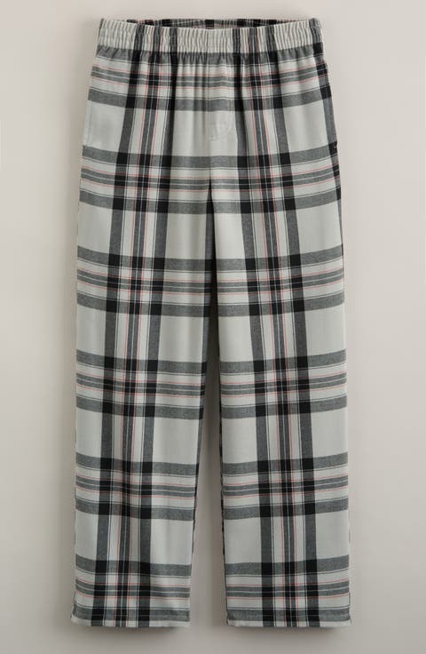 Kids' Plaid Flannel Pajama Pants