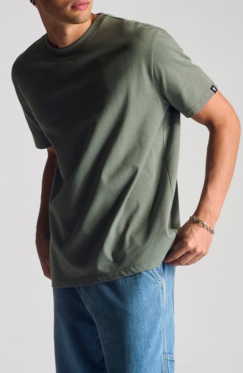 Brooklyn Industries Basic Cotton T-shirt In Green
