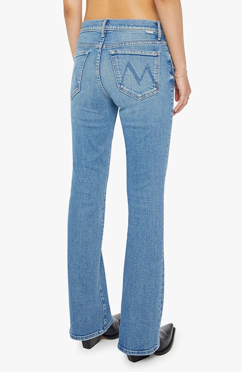 MOTHER Lil' Outsider Sneak High Waist Bootcut Jeans, Alternate, color,