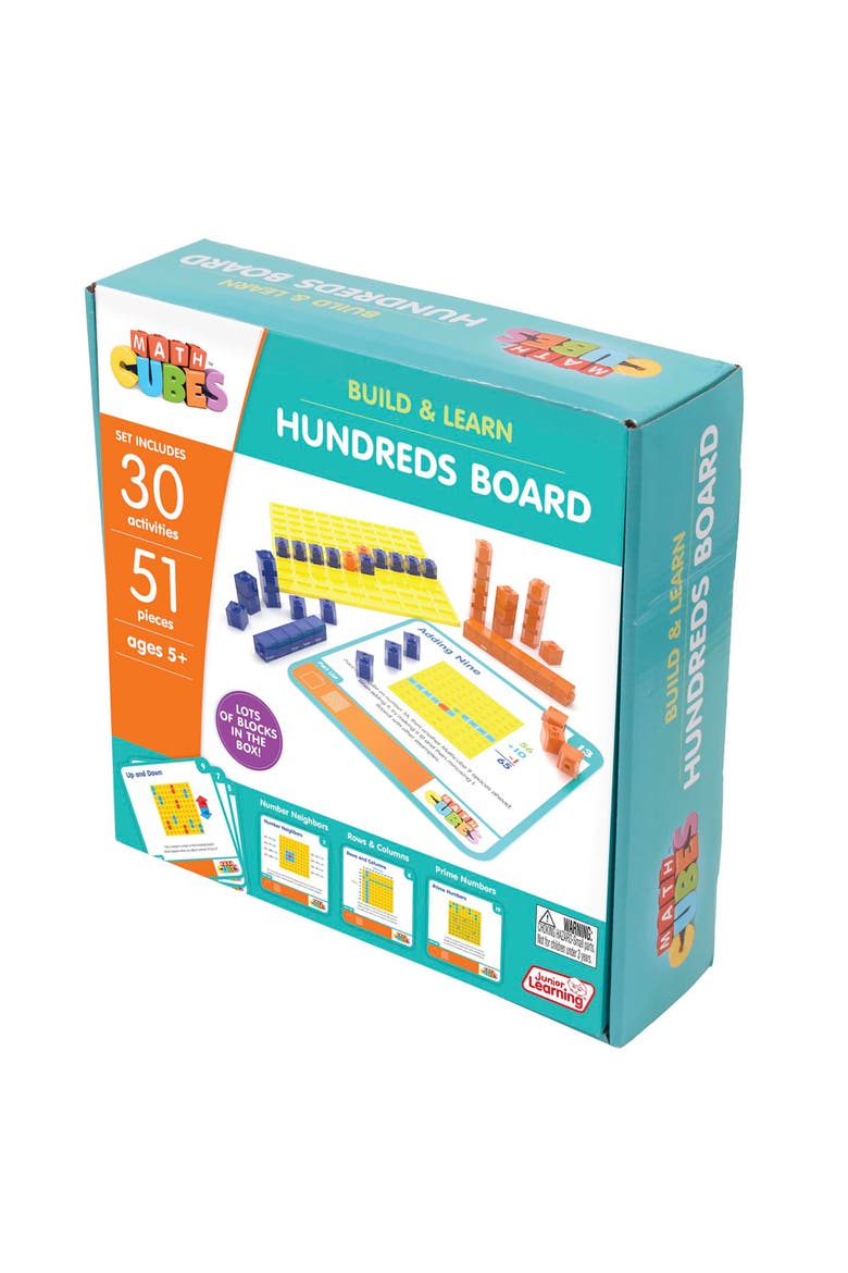 Mathcubes Board Activity Set, Alternate, color, Multicolored