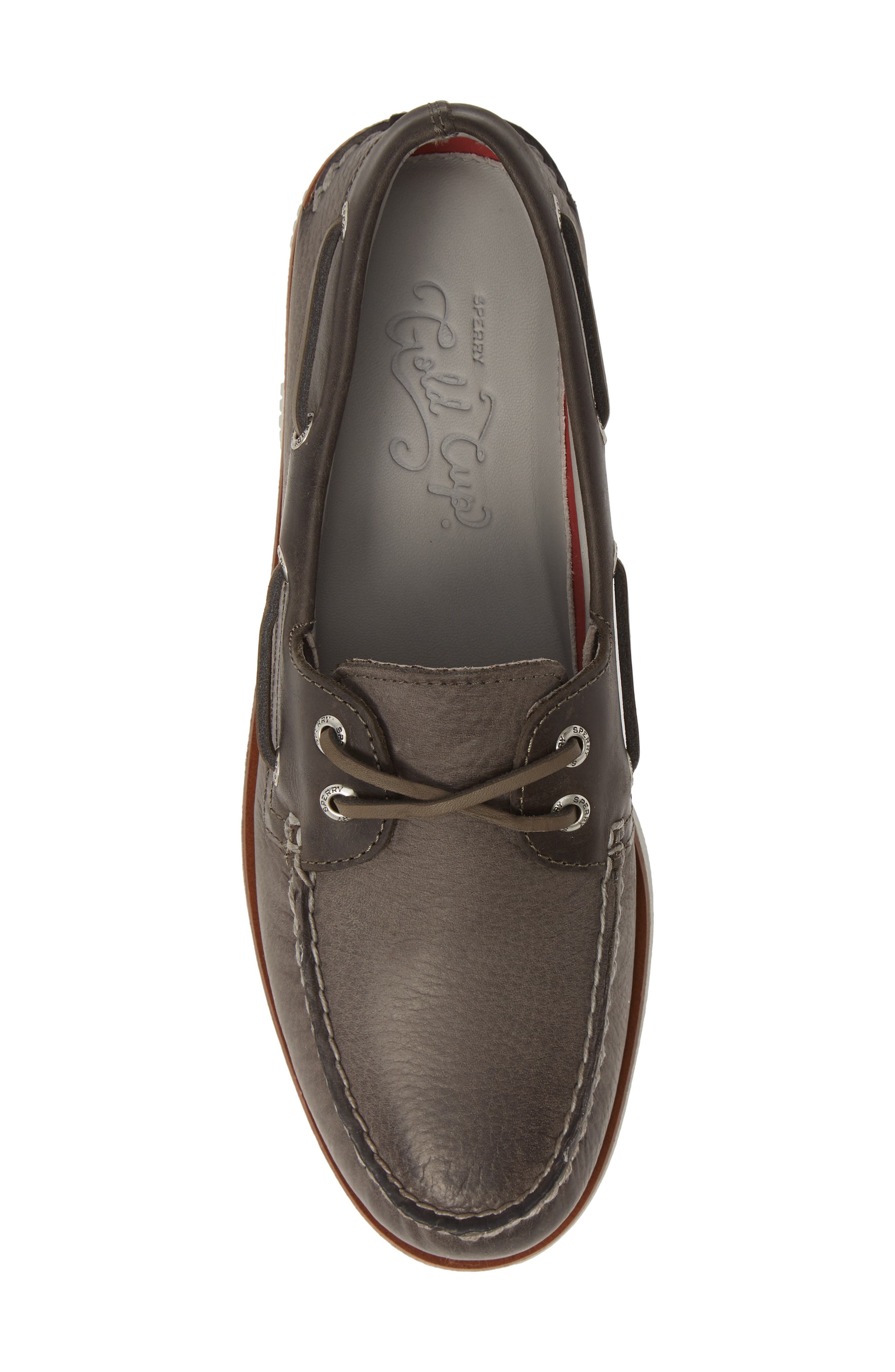 Sperry Authentic Original Gold Rivinton Boat Shoe, Alternate, color, 