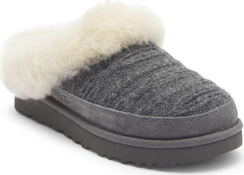 UGG W CLUGGETTE ムートンスリッパ　新品 セール【UGG】Cluggette ファー サンダル☆サラっと履きこなして (UGG