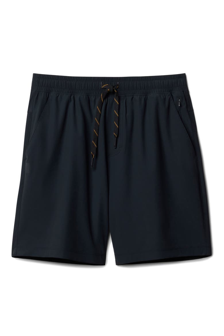 Pursuit 7-Inch Unlined Training Shorts, Alternate, color, BLACK