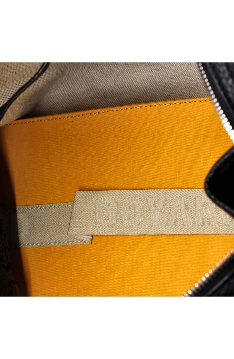 Pre-Owned Goyard Hardy Pet Carrier Coated Canvas PM, Alternate, color, Black