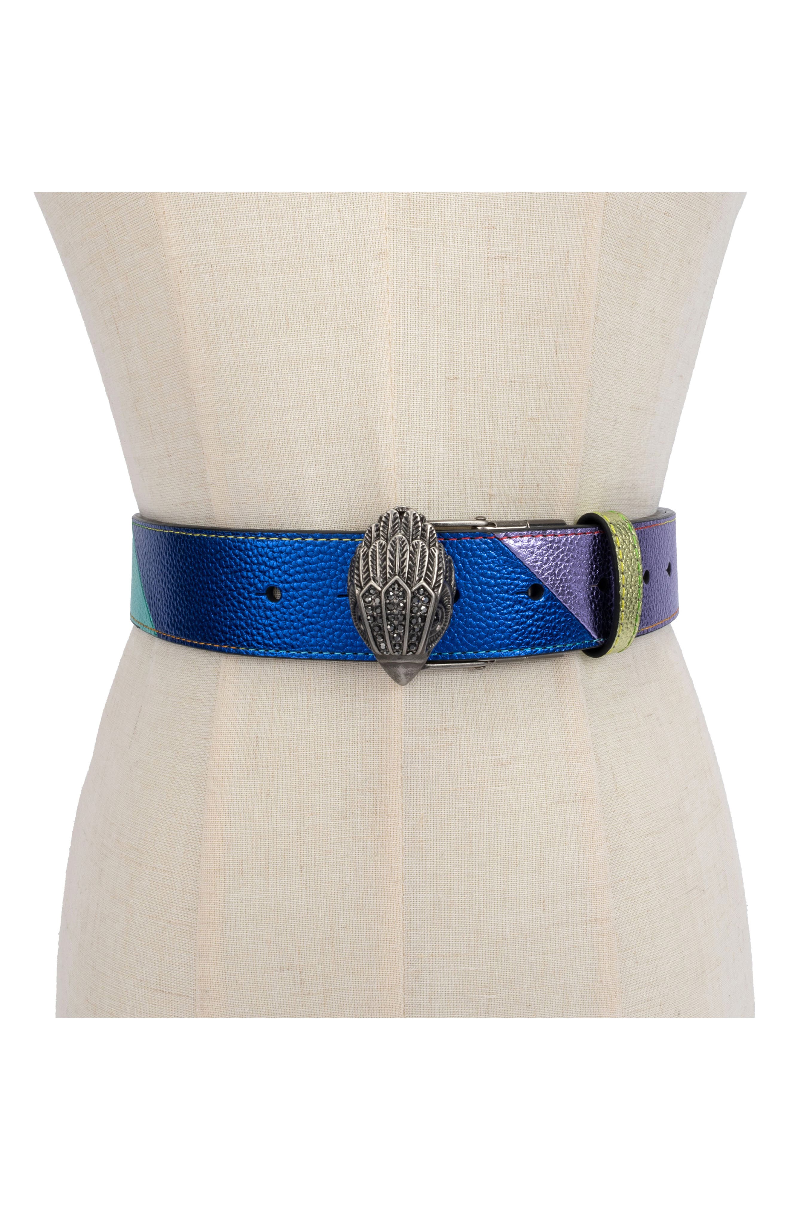 Kurt Geiger London Reversible Leather Belt (Women) | Nordstrom display picture 2