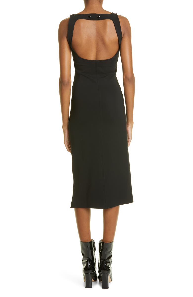 Courrèges Jersey Body-Con Dress, Alternate, color, 
