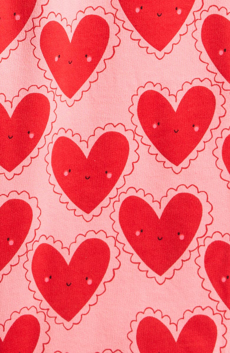 NEXT Kids' Happy Hearts Cotton Pants, Alternate, color, Red