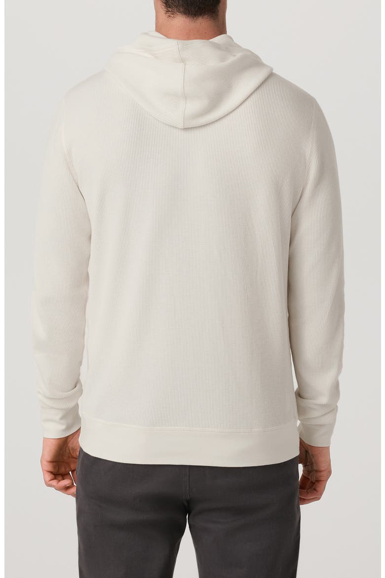 Waffle Hoodie, Alternate, color, MARSHMALLOW