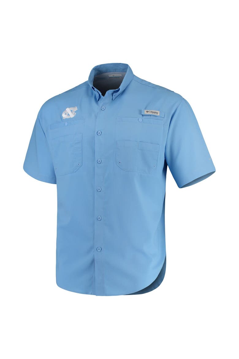 Men's Columbia Carolina Blue North Carolina Tar Heels PFG Tamiami Shirt, Alternate, color, Light Blue