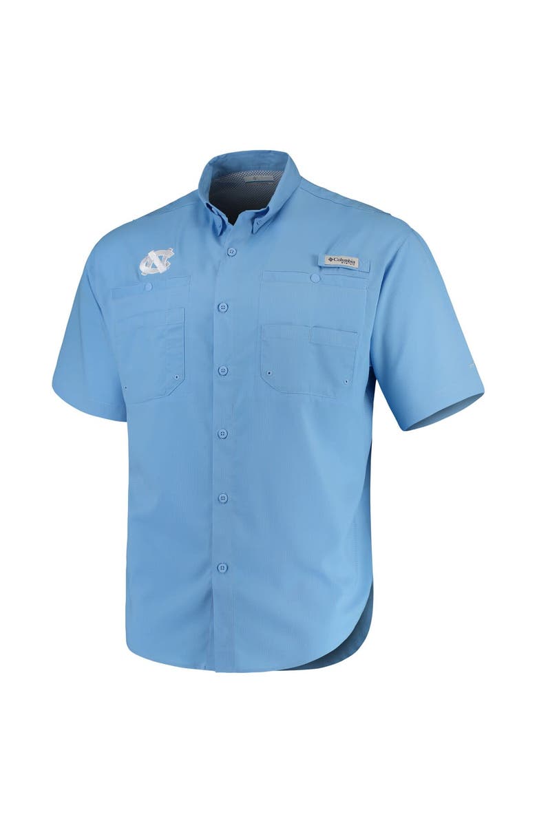 Columbia Men's Columbia Carolina Blue North Carolina Tar Heels PFG Tamiami Shirt, Alternate, color, Light Blue