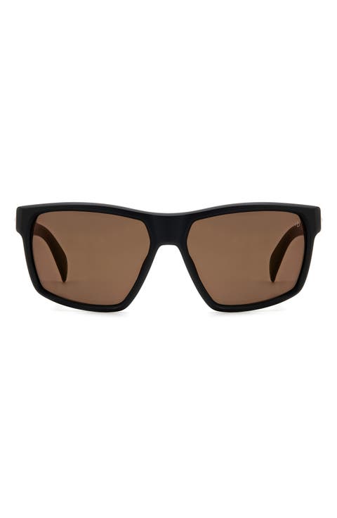 58mm Rectangular Sunglasses