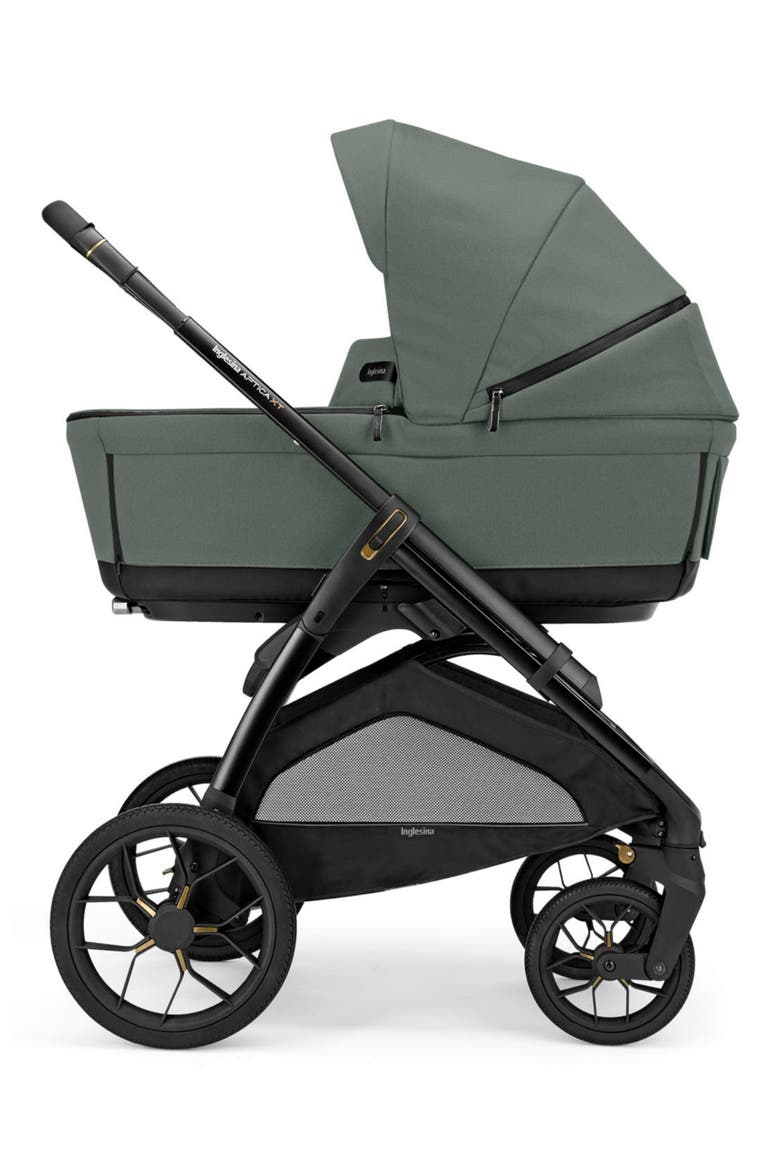 Aptica XT Stroller & Bassinet+Stand, Alternate, color, TAIGA GREEN
