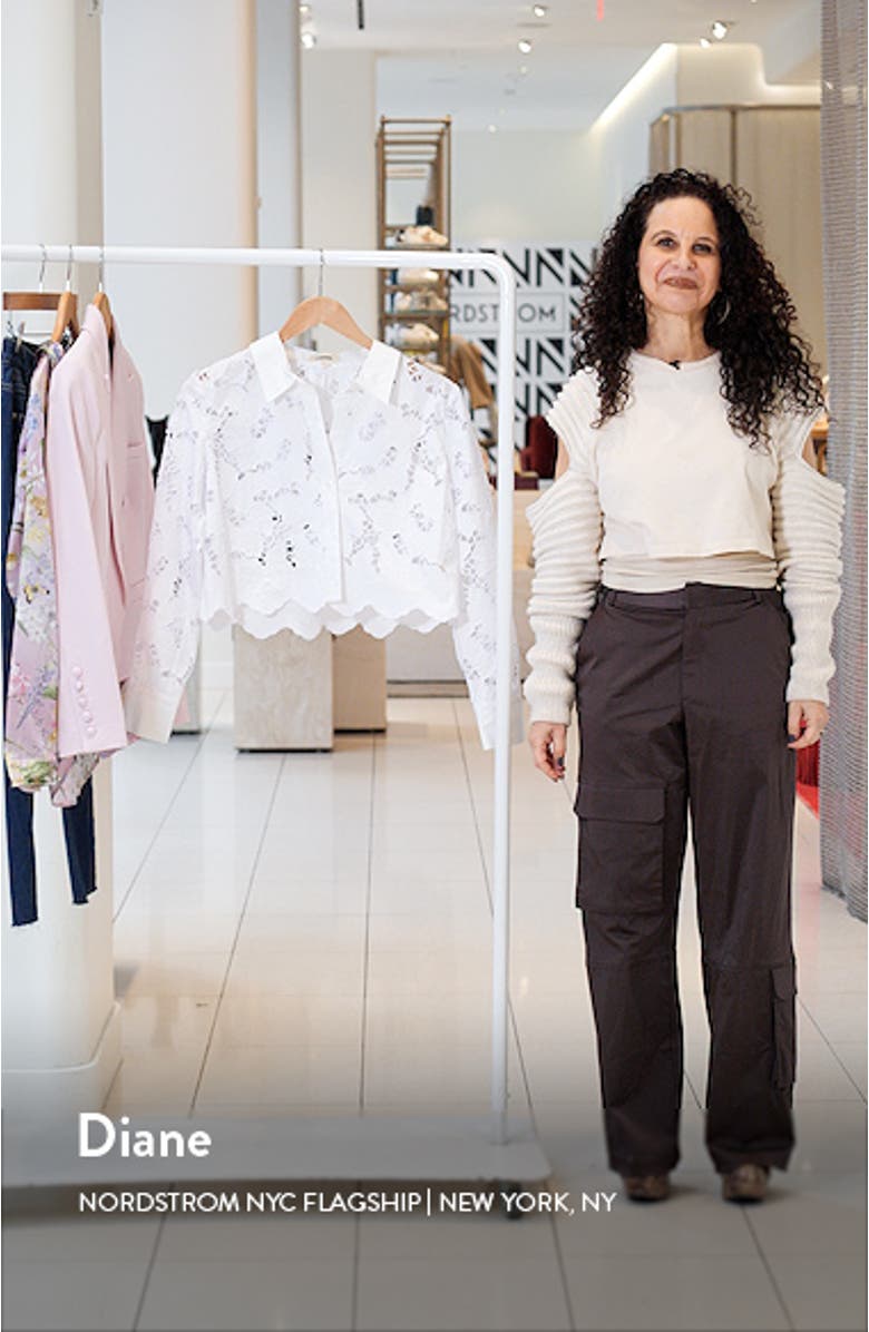 Seychelle Cutwork Crop Shirt, sales video thumbnail