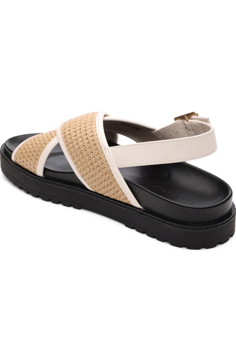 Sanctuary Freedom Raffia Slingback Platform Sandal, Alternate, color,