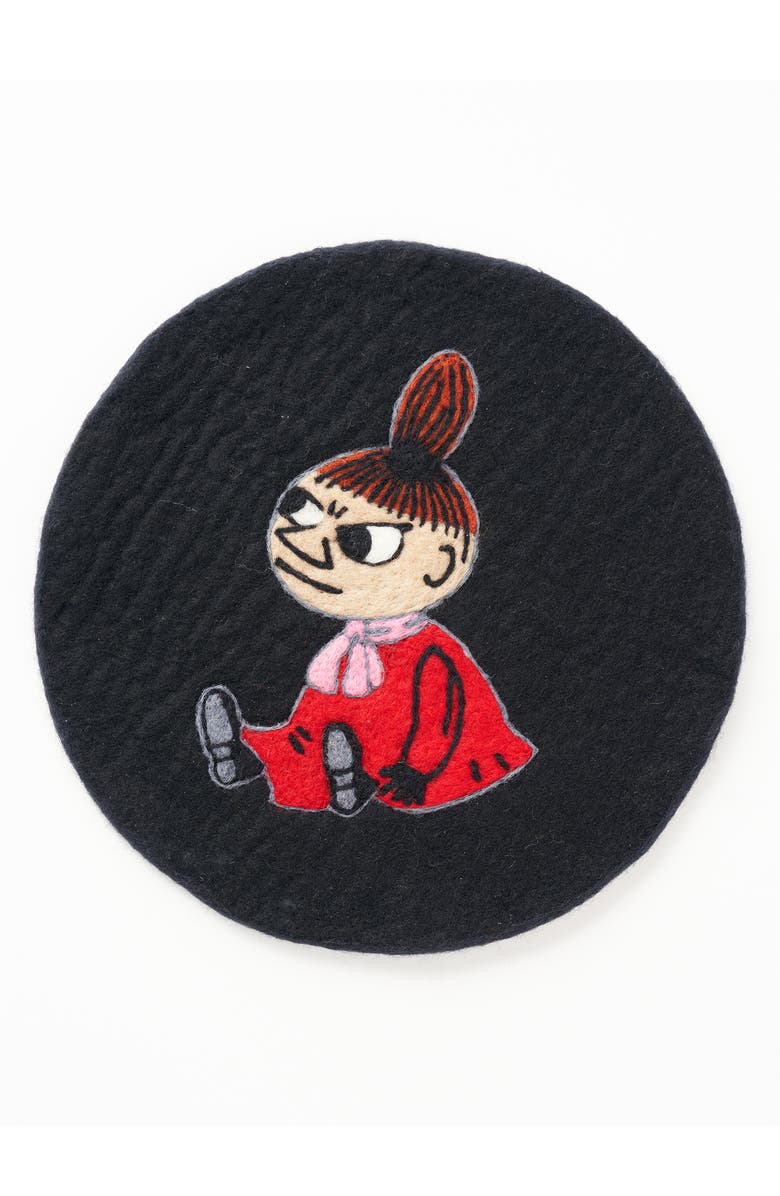 Klippan Kids' Handmade Little My Woven Wool Seat Pad, Main, color, Black