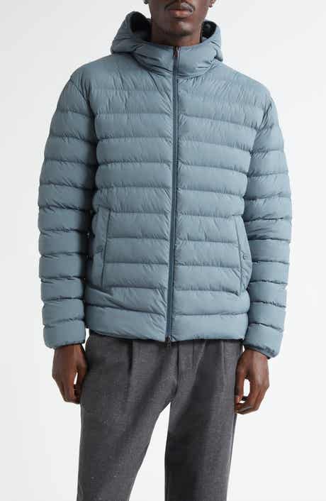 Herno Resort Travel Stretch Nylon Packable Hooded Jacket