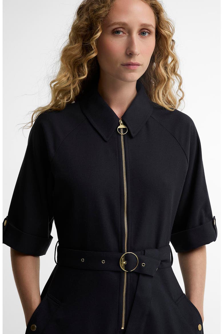 Arlene Midi Dress, Alternate, color, DARK NAVY