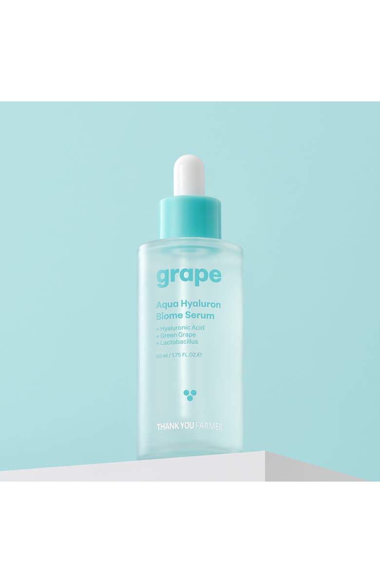THANK YOU FARMER Grape Aqua Hyaluron Biome Serum, Main, color, 
