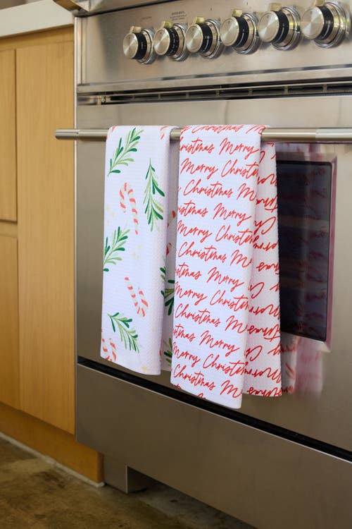 Geometry Kitchen Tea Towel Set In Multi