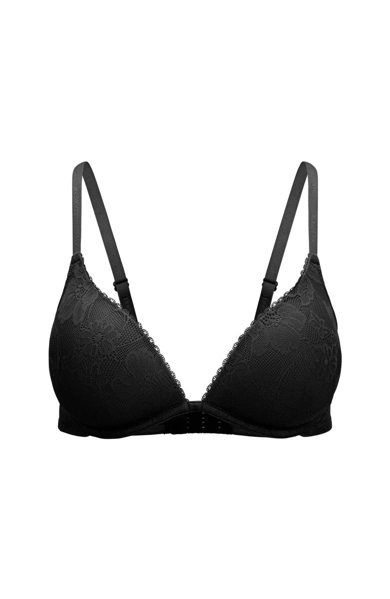 Adore Me Maren Push Up Plunge Bra, Alternate, color, Black