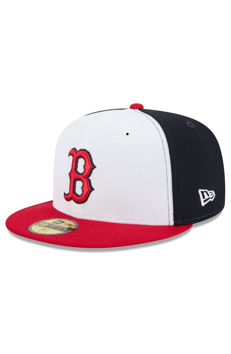 New Era Men's New Era Navy/Red Boston Red Sox 2025 MLB Clubhouse 59FIFTY Fitted Hat, Alternate, color, 