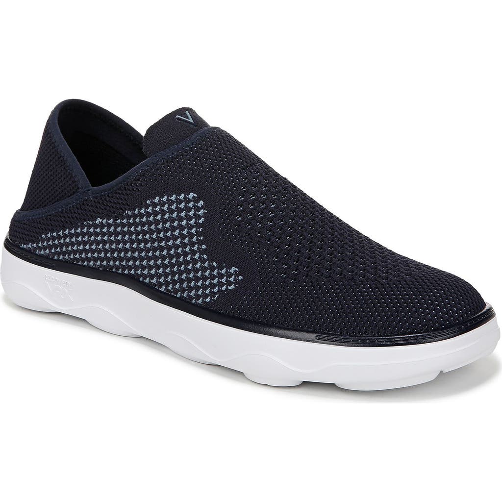 Vionic Sage Rx Slip-on Sneaker In Navy Blazer