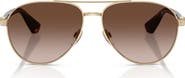 Burberry 59mm Gradient Pilot Sunglasses