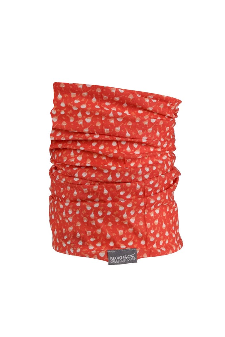 Childrens/kids Bud Snood, Alternate, color, Neon Peach