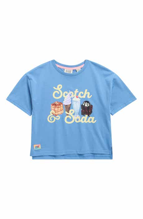 Scotch & Soda Kids' Cotton Jersey Graphic T-Shirt