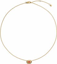 Monica Vinader Gemdrop Chain Necklace
