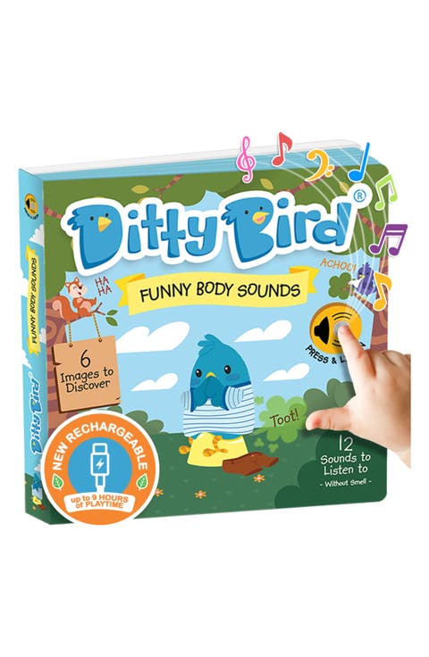 Kids' Interactive Funny Body Sounds Book