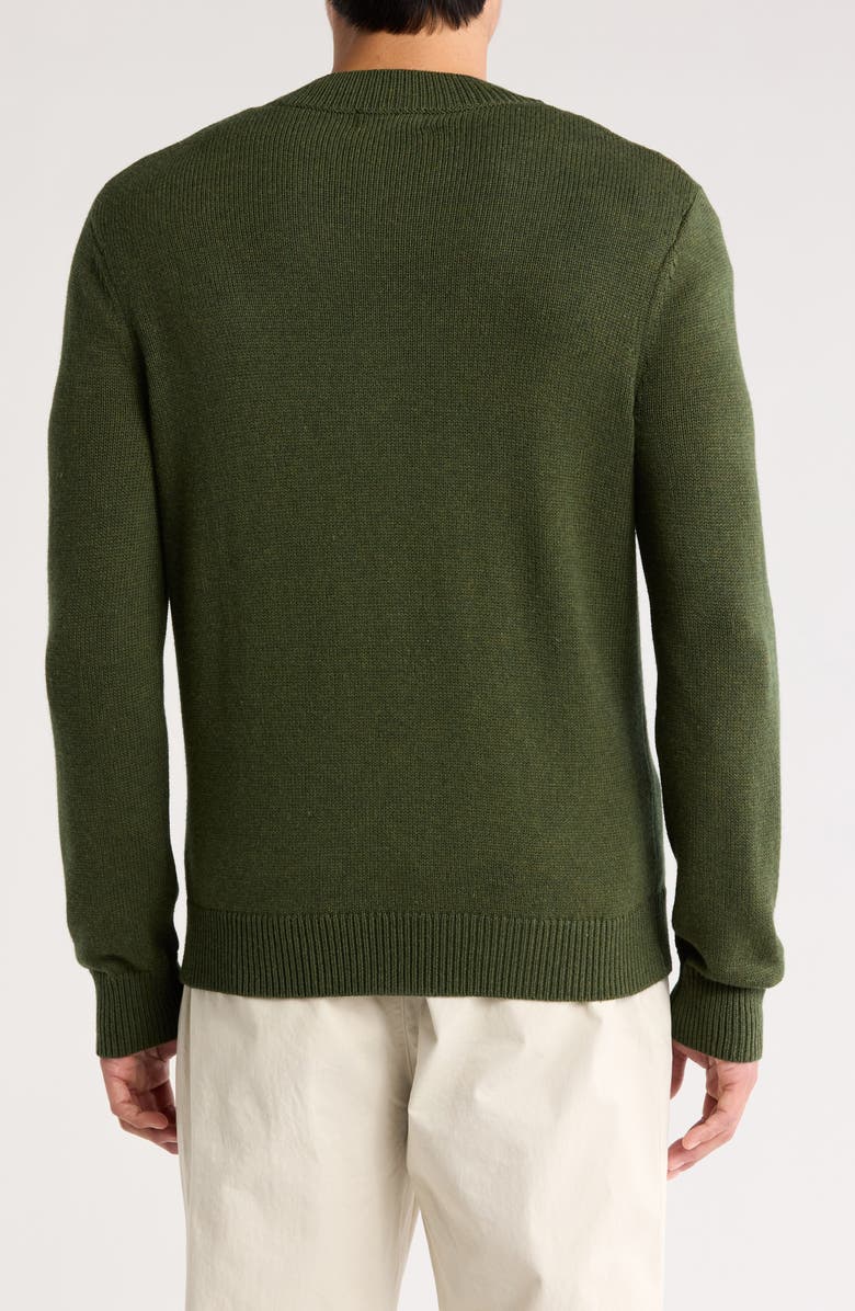 Quiet Golf Monogram Cardigan, Alternate, color, 