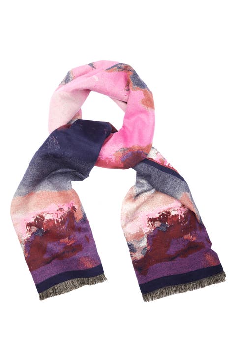 Floral Reversible Scarf