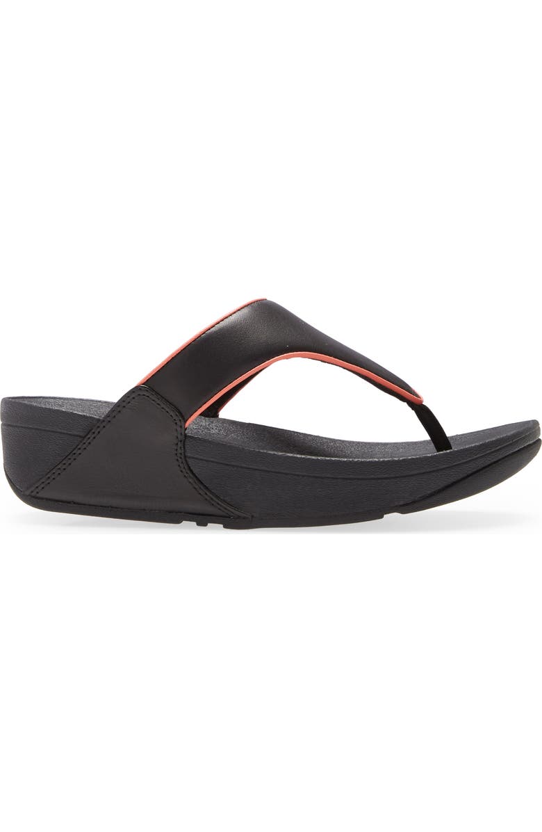 FitFlop Lulu Wedge Flip Flop, Alternate, color,