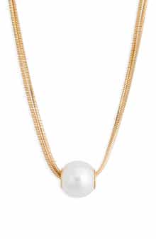 NORDSTROM RACK Two Layer Chain Necklace