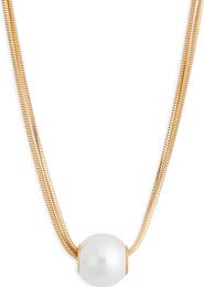 NORDSTROM RACK Two Layer Chain Necklace